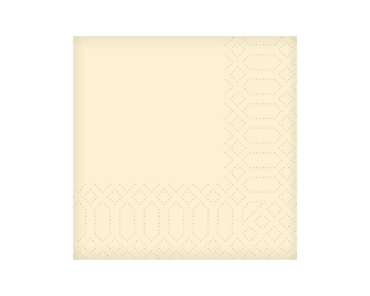 13IN/33CM 2PLY TISSUE CREAM NAPKIN 2000 P/CASE 180377