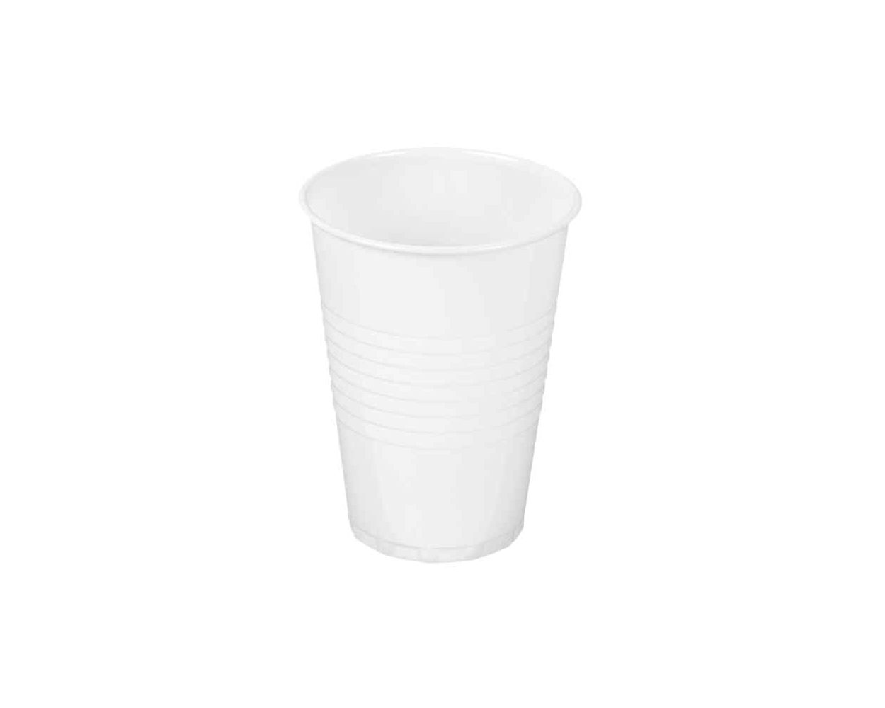 7OZ PLASTIC CUP TALL 177 2000 PER BOX - WHITE