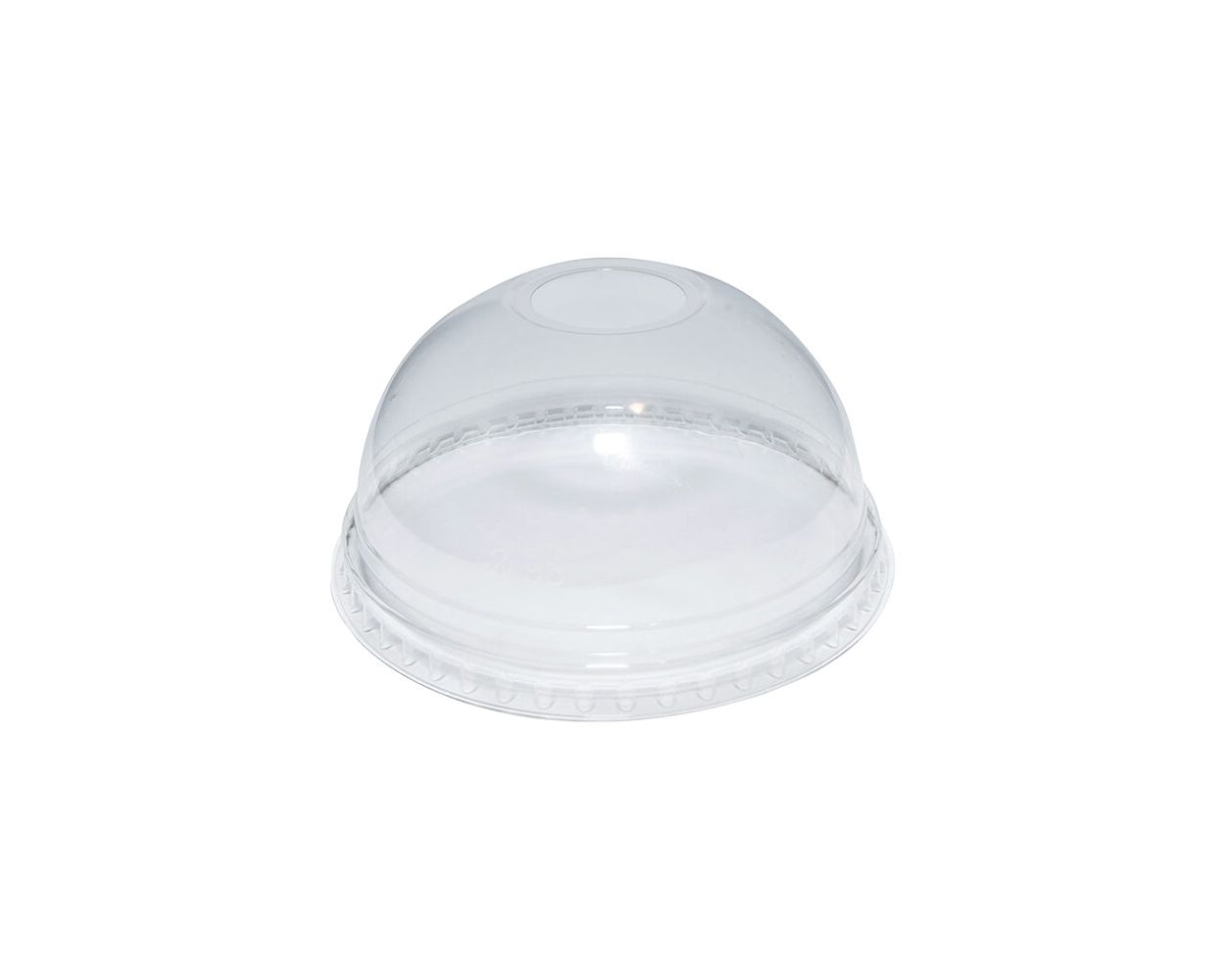 GP 16OZ DOME LID WITH HOLE RPET  CASE/1000    R10054