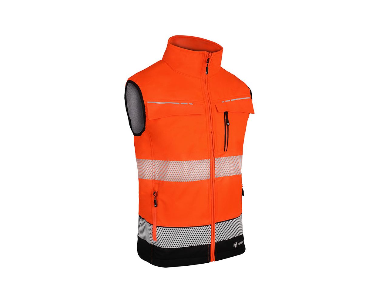 DELTIC HI-VIS GILET TWO-TONE ORANGE/BLACK LARGE BSDBWTTORBL